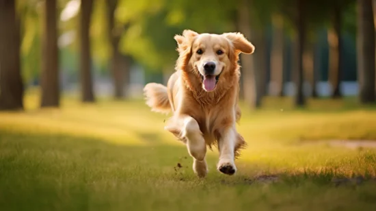 Ile ruchu potrzebuje Golden retriever każdego dnia?