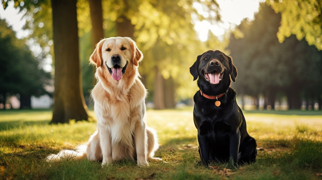 porównanie Labradora i Golden retrievera