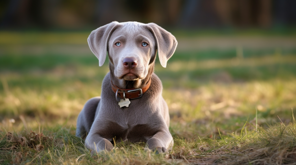 srebrny labrador