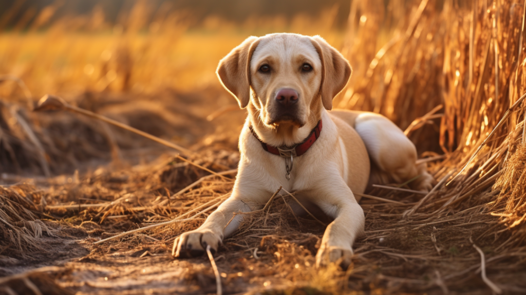 biszkoptowy Labrador Amerykański