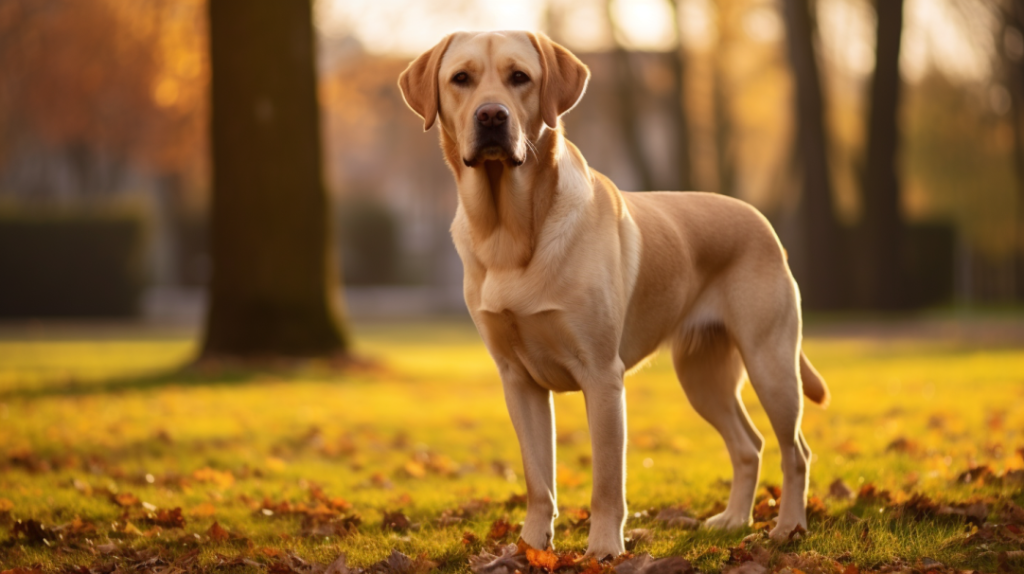 żółty Labrador etriever