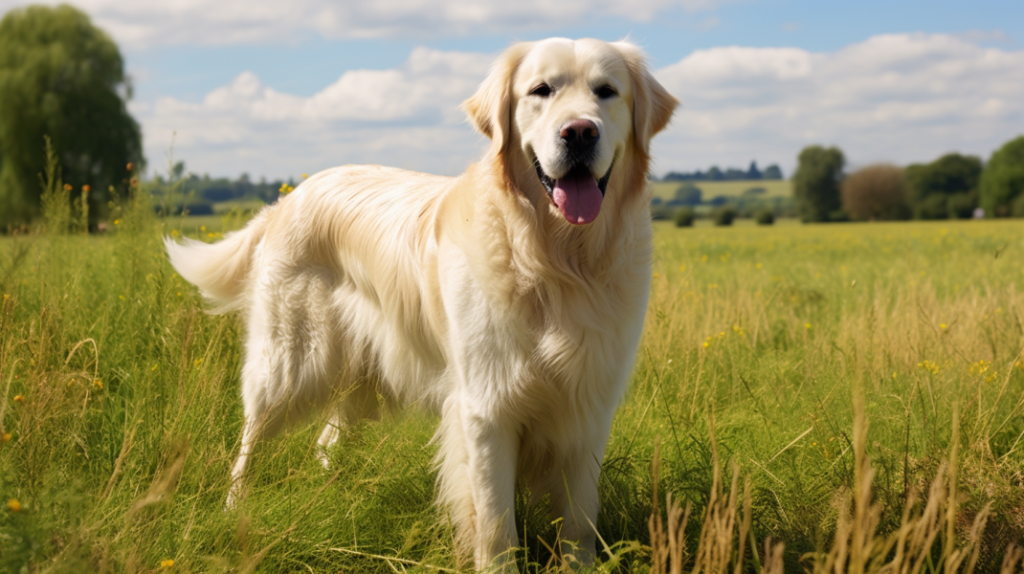 angielski golden retriever europejski golden retriever