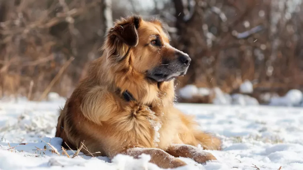 golden retriever i owczarek niemiecki mix