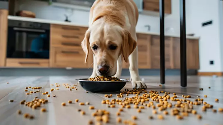 Dlaczego Labrador je łapczywie – przyczyny, porady i zapobieganie