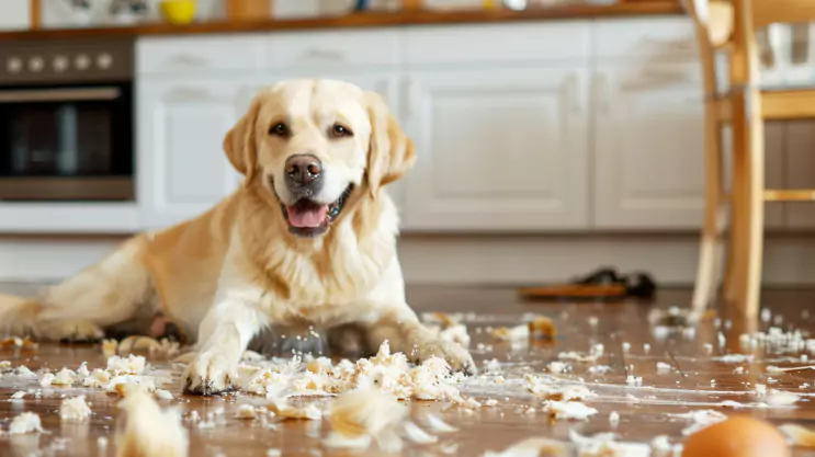 Labrador niszczy mieszkanie – dlaczego i jak sobie z tym poradzić?