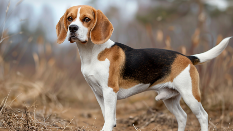 beagle pies stróżujący