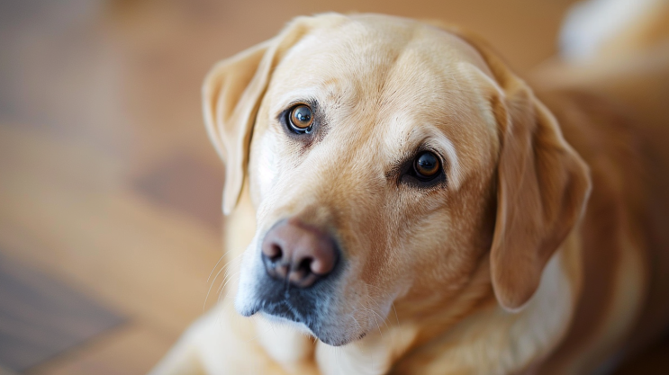 żółty labrador