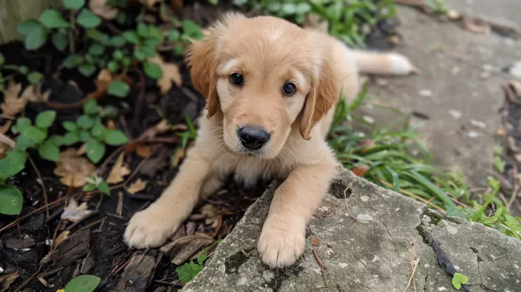 golden retriever mini