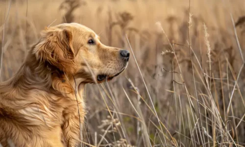 instynkt łowiecki golden retriever