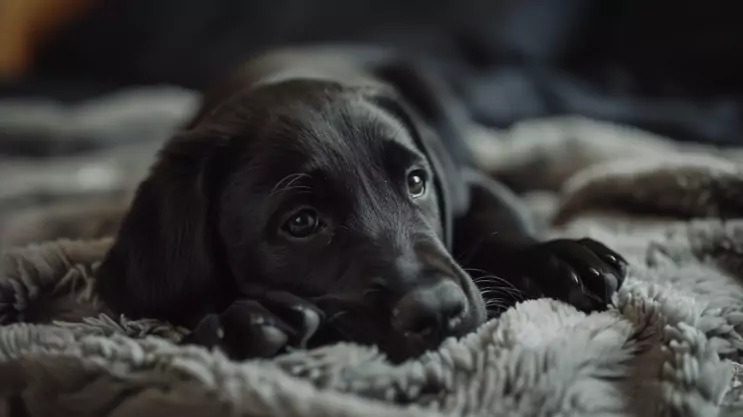 jak zadbać o szczeniaka labradora w nocy