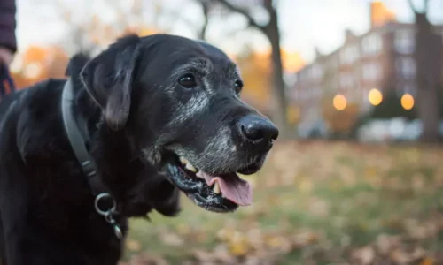 starszy labrador ćwiczenia