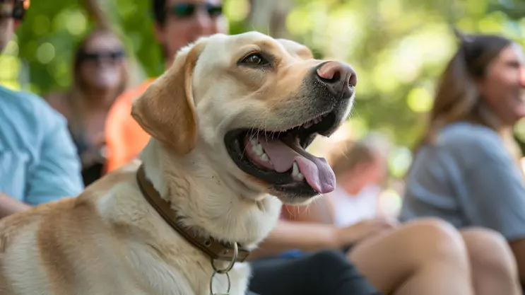 Labrador charakter  towarzyski pies