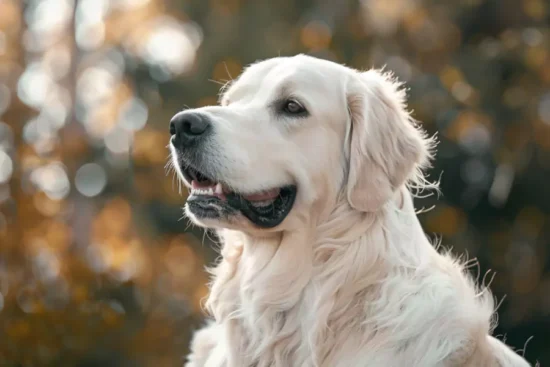 Czy biały Golden retriever jest naprawdę biały?