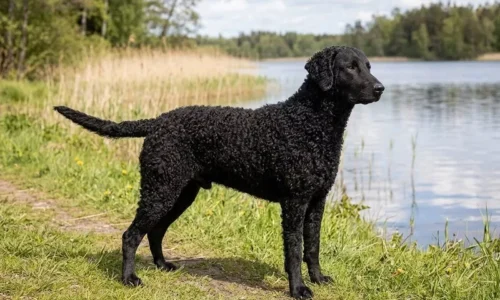 Curly coated retriever stracił na popularności