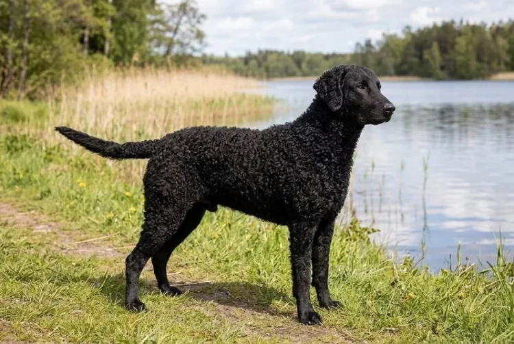 Curly coated retriever stracił na popularności