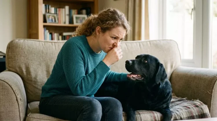 drożdżaki u labradora zły zapach